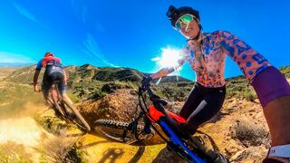 Senda de vuelta a casa con @miguelvidalmtb !!