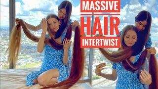 The massive hair intertwist of Aliia and Dashik (Preview)