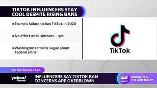 How TikTok influencers are reacting to federal concerns surrounding the app
