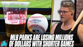 MLB Teams Are Losing Millions Of Dollars In Beer Sales With Faster Games?! | Pat McAfee Reacts