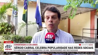 Sérgio Cabral comemora 20 mil seguidores no Instagram