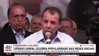 Sérgio Cabral comemora 20 mil seguidores no Instagram