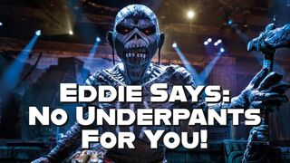 Iron Maiden Don't Want You To Buy Racy Lingerie By Mistake