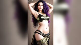 Indian models belly dancer AI generated | Indian women #saree #lookbook #bikini #beautiful #ai룩북