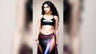 Indian models belly dancer AI generated | Indian women #saree #lookbook #bikini #beautiful #ai룩북