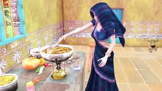 Baingan Ka Barta Street Food Brinjal Curry Hindi Stories Moral Stories Hindi Kahani New Funny Video