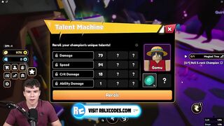 How To ROLL AN S TIER CHAMPION In Roblox Anime Champions Simulator!