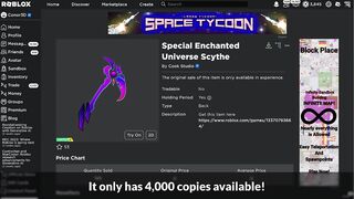 [LIMITED EVENT] How to get the ENCHANTED UNIVERSE SCYTHE in ANIME ENERGY CLASH SIMULATOR | Roblox