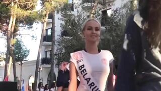 MISS GLOBE 2021 Bikini Competition Preparation & Rehearsal