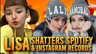 Lisa News | New Instagram Record x Money Makes Spotify History x Jisoo Lalisa Costume