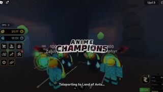 All Hidden Chests Locations in Update 3 of Anime Champions Sim| Roblox