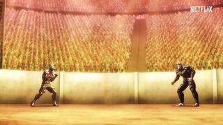 Kanoh Taunts Kaolan...Big Mistake! | KENGAN ASHURA: Season 2 | Clip | Netflix Anime