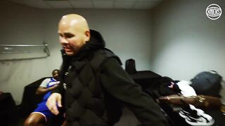 TEAM FAT JOE vs. TEAM TRACY MORGAN! | BTS of New York Knicks Alumni/Celebrity Game