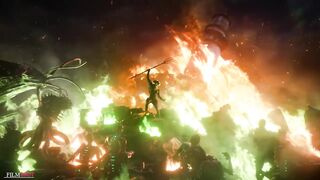 AQUAMAN 2 THE LOST KINGDOM "Aquaman vs desert dragon fight" Trailer (NEW 2023)