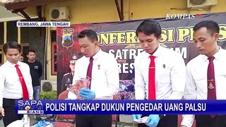 Polisi Tangkap Dukun Pengedar Uang Palsu di Rembang