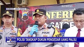 Polisi Tangkap Dukun Pengedar Uang Palsu di Rembang