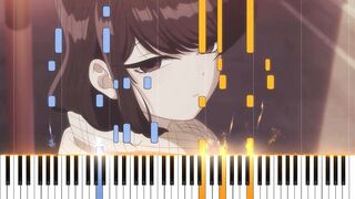 To My First Friend - Komi Can't Communicate OST Piano Cover | Sheet Music [4K]