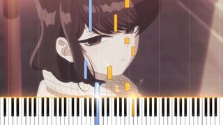 To My First Friend - Komi Can't Communicate OST Piano Cover | Sheet Music [4K]