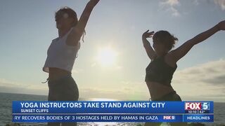 Yoga instructors take stand against city