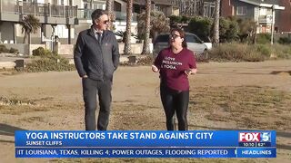 Yoga instructors take stand against city