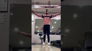 Stretching before Workout!! #shorts #motivation #fitness #workout