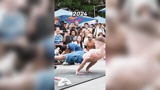 Reverse planche 2016 vs 2024 #amazing #workout #training #gym #flexibility #mobility #yoga #wtf