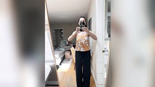 [4K] 2025 Transparent Try-On Haul | Short Sleeve See-Through Fashion Essentials Must-Haves