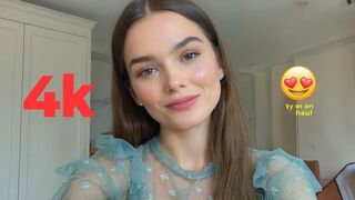 4k see through lingerie try on haul | sheer transparent try on haul | bikini try on haul # 2