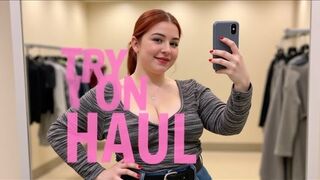 4K Home Cleaning & Transparent Try on haul | Cleaning ???? try 6me | Fashion Cleaning Haul 2025