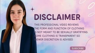 4K Transparent dress Try on Haul[work wear try haul] Fishnet outfit| see through lingerie|Dry Vs wet