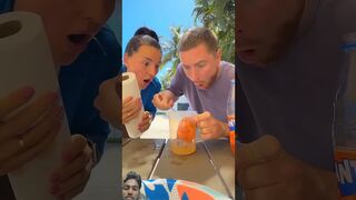 They made FANTA TRANSPARENT with a PAPER TOWEL???? #shorts