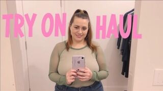 4K Try-On Haul + Transparent Clean-Up Look | Lingerie, Bikinis & Casual Feels