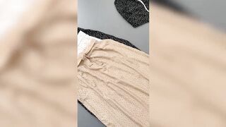 4K haul bikinis try on transparent | 4K transparent dress tutorial