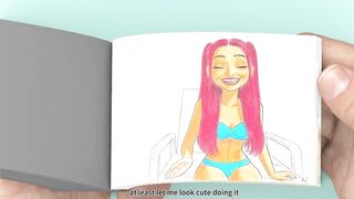 Bikini Selfie Reveal! K-Pop Girls in an INSANE Flipbook