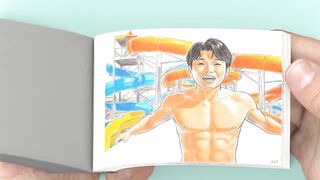 Bikini Selfie Reveal! K-Pop Girls in an INSANE Flipbook