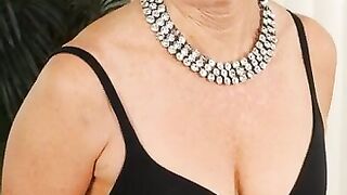 Annabelle Brady ~ Natural Older Women Over 60 | Mature Nylon, Hosiery & Stockings Model