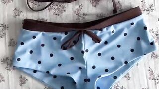 4K Micro Bikini & Transparent Lingerie Try-On Haul | Dry vs wet Try-On Haul Sheer Dress Showcase
