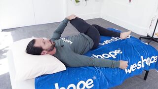 Try This Hip Stretch Before Bed — You'll Sleep Better