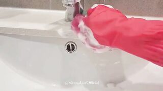 Transparent 4k Clean: Extreme Floor Revival with Veronica for a Fresh Shine!