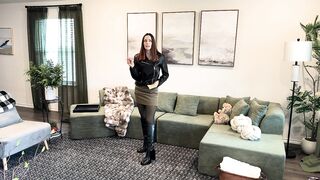 Cozy fleece lined leggings