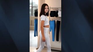Luxury White Activewear Collection ???? Elegant Fitwear