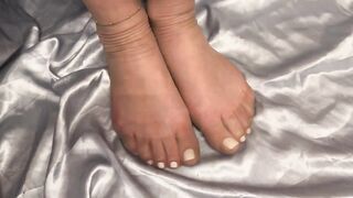 Nylon Stockings Try On – Classy Heels Look