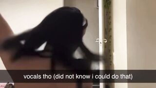Hot emo twerking