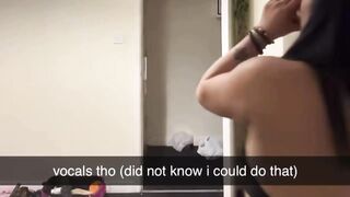 Hot emo twerking