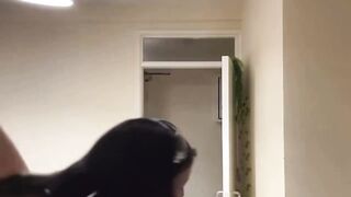Hot emo twerking