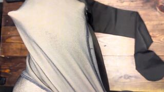 Review of Women’s Lined Tights from Amazon + Try On Size Medium